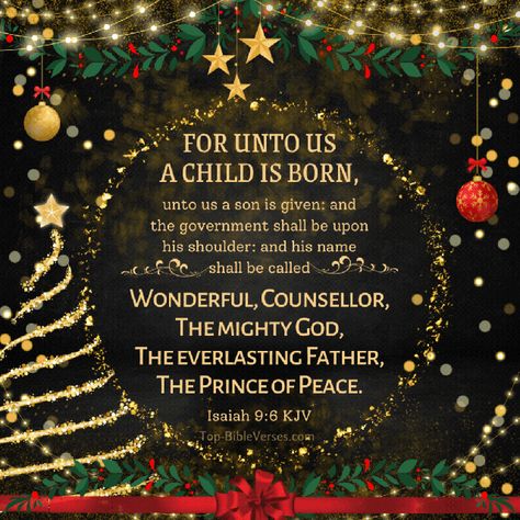 For Unto Us A Child Is Born, Isaiah 9 6 Christmas, Crazy Life Quotes, Bible Verse Isaiah, Christmas Bible Verse, Christmas Bible Verses, Isaiah 9 6, Isaiah 9, Christmas Bible