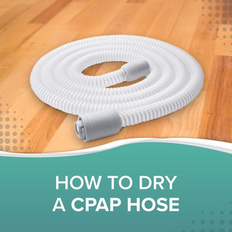 How to Dry a CPAP Hose - GoCPAP Clean Cpap Machine Tips, Hiding Cpap Machine, Cpap Hacks, Cpap Hose Cover, Cpap Cleaning, Medical School Life, Cpap Mask, Cpap Machine, Sleep Tips