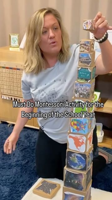 Montessori Preschool Classroom, Diy Montessori, Montessori Preschool, Year One, Beginning Of The School Year, Montessori Materials, Nesting Boxes, Preschool Teacher, Preschool Classroom