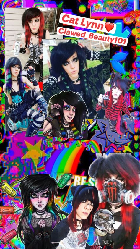 Scene Kid Wallpaper, Clawed Beauty, Scene Icons, Y2k Scene, Emo Princess, Scene Aesthetic, Scene Goth, Emo Scene Hair, Scene Wallpaper