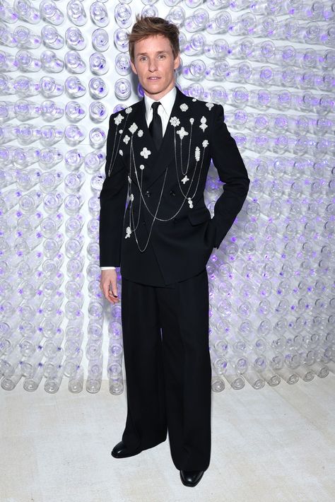 The Met Gala 2023, Bedazzled Jeans, Evening Gala, Gala Outfit, Met Gala Red Carpet, Best Dressed Man, Eddie Redmayne, The Met Gala, British Actors