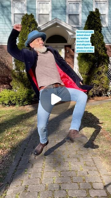 Bearded Boomer on Instagram: "This dance was so much fun I had to do it again outside during the time my street is crowded from the nearby school pickup.  Dc: @mattmccall @dexrated  🎩 @magillhats  #beyonce #texasholdem #dance #thriftfinds" Funny Dance Moves, Dance Basics, Dancer Workout, Country Dance, Wacky Hair, Quince Hairstyles, Cool Dance Moves, Shall We Dance, Summer Wedding Outfits