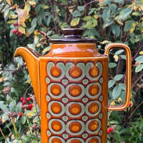 Lisa Ray, Hornsea Pottery, Pottery Patterns, Mid Century Ceramics, Functional Pottery, Coffee Pot, Mid Century Design, Ceramics, Feelings