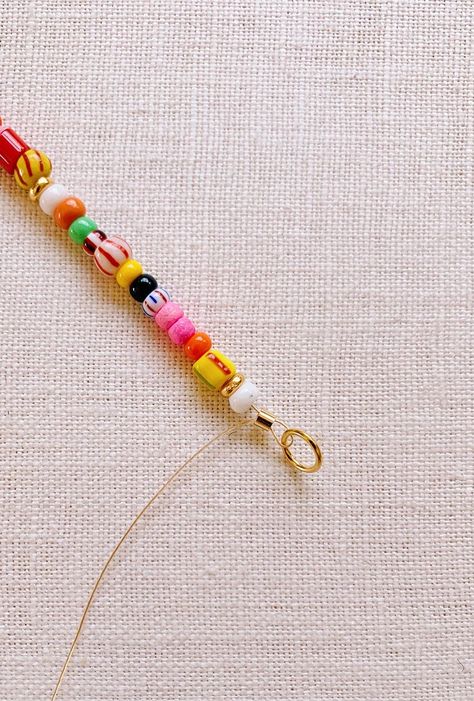 Padova Italy, Summer Necklaces, Diy Necklaces Tutorial, Simple Beaded Necklaces, Beaded Necklace Tutorial, Diy Beaded Bracelets, Beaded Bracelets Tutorial, Beaded Necklace Diy, Jewelry Beaded