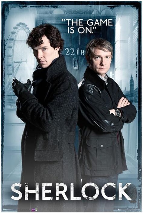 Sherlock (2010) Sherlock Season 1, Sherlock Season 4, Sherlock Poster, Sherlock Tv Series, Una Stubbs, Irene Adler, Detective Shows, Sherlock Moriarty, Watson Sherlock