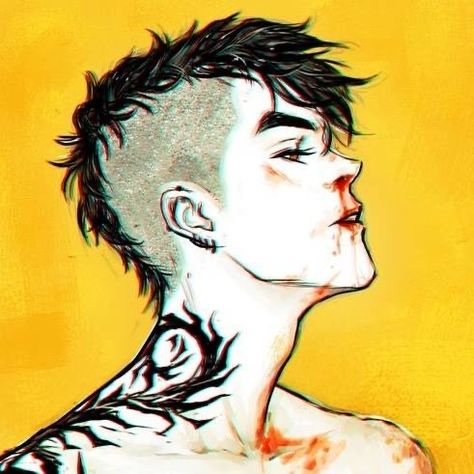 Punk Grunge Aesthetic, Red King, Aphmau Fan Art, Art Gallery Wallpaper, Modern Fantasy, Logo Illustration, Comic Artist, Pretty Art, Rock Art