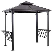 Bbq Canopy, Grill Canopy, Bbq Gazebo, Polycarbonate Roof, Wood Grill, Louvered Pergola, Grill Gazebo, Hardtop Gazebo, Gazebo Canopy