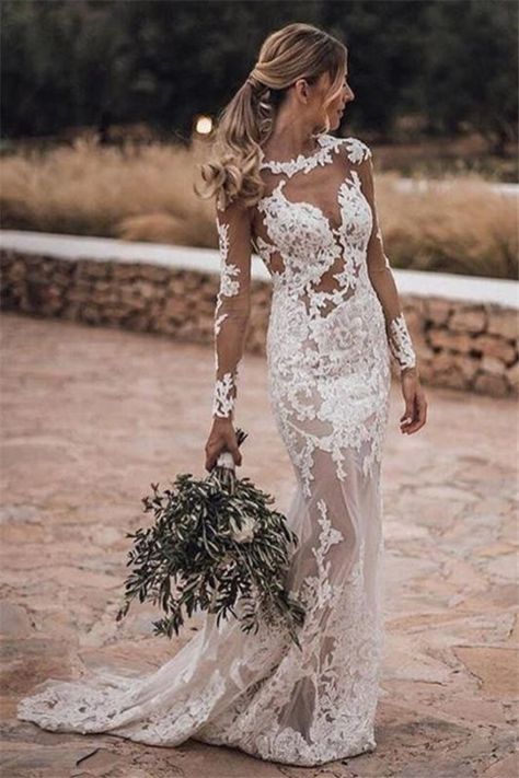 Bohemian bride dress