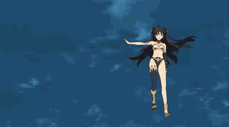 Fate Grand Order Ishtar, Ishtar Fate Grand Order, Animation Storyboard, Super Powers Art, Naruto Oc Characters, Animation Sketches, Anime Gifs, Fate Anime Series, Animation Reference