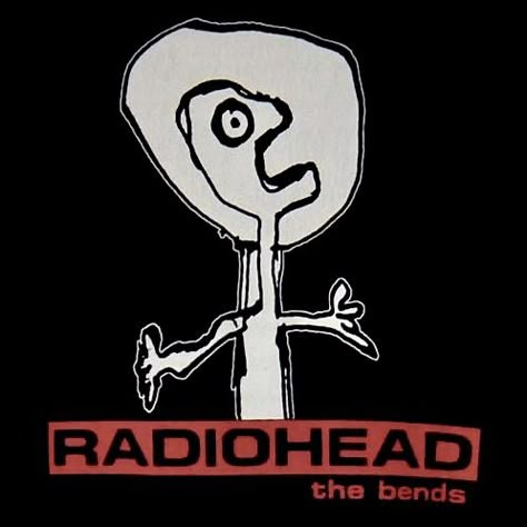 Radiohead Symbol, The Bends Radiohead, Radiohead Pfp, Radiohead Logo, Singing Cartoon, Uni Posters, Radiohead Shirt, Radiohead Band, Radiohead Poster