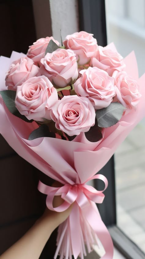 White Pink Flowers, Blush Pink Roses, Romantic Gestures, Beautiful Bouquet Of Flowers, Blush Rose, Bouquet Of Flowers, Beautiful Bouquet, Pretty Flowers, Flowers Bouquet