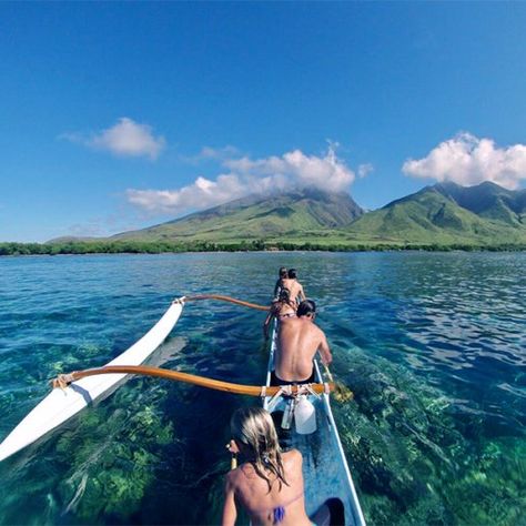 Outrigger Canoe Tours Maui | Hawaiian Paddle Sports Best Beaches In Maui, Hawaiian History, Outrigger Canoe, Maui Beach, West Maui, Canoe Paddle, Paddle Sports, College Girl, Beach Activities