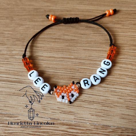 Fox lee rang Fox Bracelet, Bullet Journal Quotes, Journal Quotes, Beaded Rings, Bullet Journal, Fox, Bracelet, Beads, Quotes