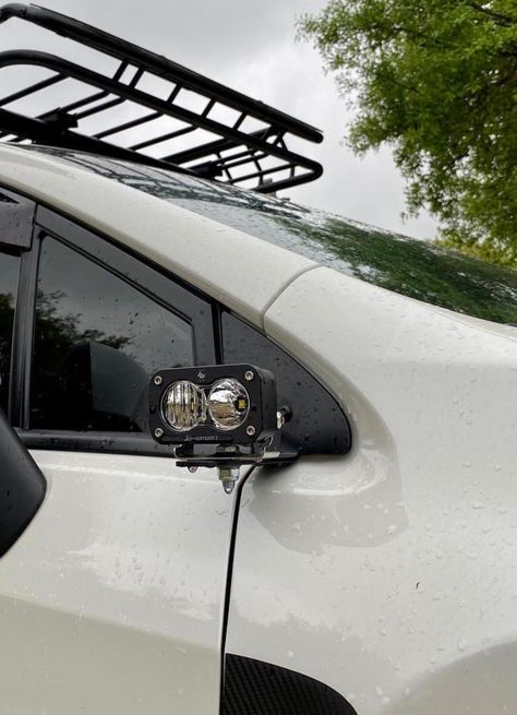 Ditch Light Mounts | Subaru Outback Forums Subaru Outback Accessories, Ditch Lights, Subaru Outback Offroad, 2013 Subaru Outback, Grill Lights, Subaru Outback, Rear Window, Car Stuff, Snorkeling