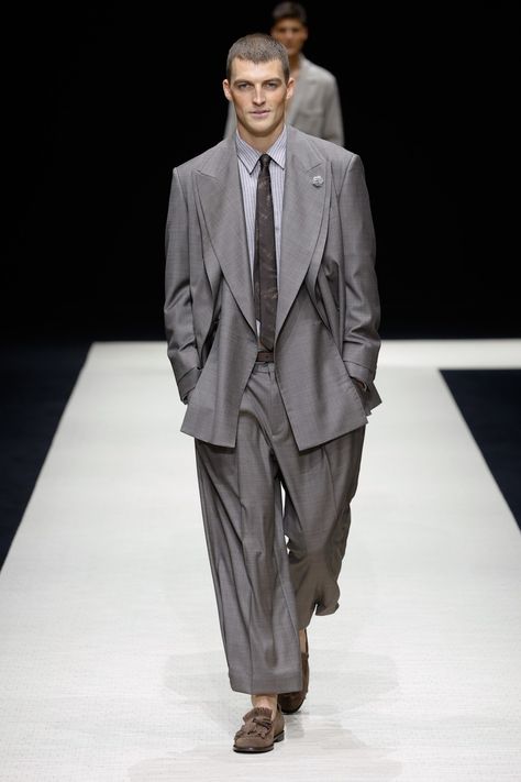 Fw 2024, Armani Suits, Show Collection, Ralph Lauren Purple Label, June 2024, Men's Wardrobe, Fashion Show Collection, Milan Fashion, Men's Style