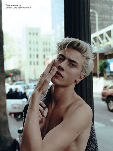 Model Profile: Lucky Blue Smith Lucky B Smith, Matthew Clavane, Marc Schulze, Lucky Smith, B Smith, Lucky Blue Smith, Lucky Blue, By Any Means Necessary, David Gandy