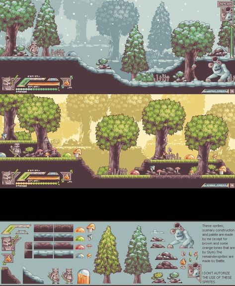 Game Mockup, Pixel Life, Pixel Art Landscape, Pixel Art Background, Arte Do Kawaii, Game Sprites, Pixel Art Tutorial, Arte 8 Bits, 2d Game Art