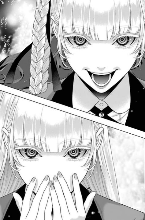 Kirari And Ririka, Kakegurui Manga, Compulsive Gambler, Gambling School, Trending Pins, Digital Painting Tutorials, Anime Reccomendations, Manga Pages, Manga Covers