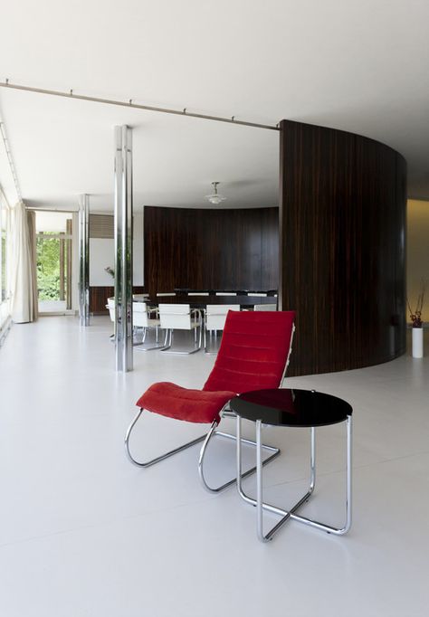 AD Classics: Villa Tugendhat,© Alexandra Timpau Mies Van Der Rohe Interior, Mies Van Der Rohe Architecture, Tugendhat House, Villa Tugendhat, Ludwig Mies Van Der Rohe, Modern Architects, Sales Office, Interior Design Business, Van Der Rohe