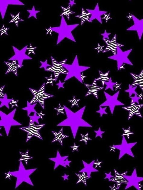 Scene Kid Wallpaper, Scenecore Wallpaper, Playboy Bunny Tattoo, 2000s Wallpaper, Bunny Tattoo, Purple Stars, Y2k Background, Scene Wallpaper, Dark Purple Aesthetic