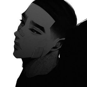 Arekushisu_11 (Arekushisu_11) - Profile | Pinterest Black Anime Guy, Collage Mural, Black Couple Art, Black Comics, Image Swag, Black Cartoon Characters, Black Art Painting, Dark Anime Guys, Dope Cartoon Art