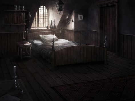 Fantasy Hotel, Fantasy Inn, Medieval Bedroom, Fantasy Town, Bedroom Hotel, Room Layout, Hotel Restaurant, My Dream Home, Room Interior