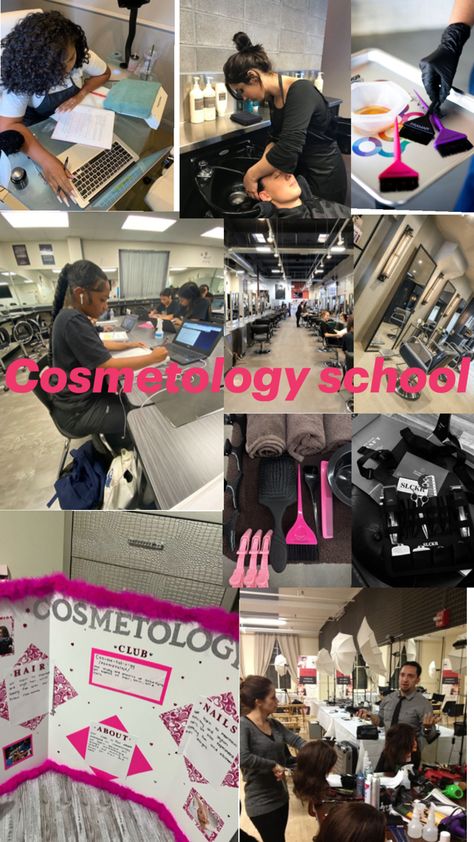 Cosmetologist Aesthetic, Hairstylist Tips, Hairstylist Career, Beauty School Cosmetology, Cosmetology License, Manifest Board, Beauty Room Salon, Cosmetology Student, Strictly Business