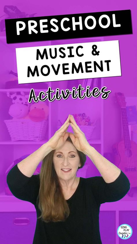 I’m sharing some fun preschool music and movement activities to help your preschoolers explore music through movement to help them develop physically, emotionally and creatively. Music And Movement Preschool, Prek Music And Movement, Pre K Music And Movement Activities, Music Gross Motor Activities Preschool, Music And Movement For Toddlers, Music And Movement Lesson Plan Preschool, Preschool Music Theme, Preschool Dance Activities Music And Movement, Preschool Music Lessons