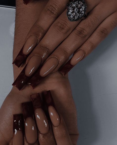 Dark Feminine Nails, Feminine Nails, Korean Nails, Dope Makeup, Dark Feminine, Pretty Acrylic Nails, Character Concept, Nail Inspo, Acrylic Nails