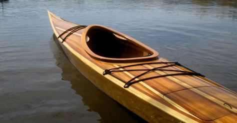 Cedar Strip Kayak, Canoe Plans, Wood Kayak, Wooden Kayak, Wood Boat Plans, Recreational Kayak, Wooden Boat Building, Build Your Own Boat, Kayak Boats