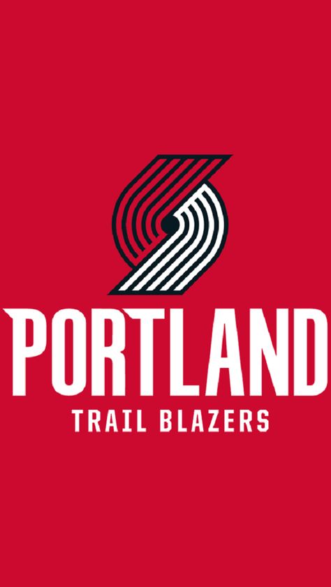 Trail Blazers Wallpaper, Portland Trailblazers Wallpaper, Nba Teams Logos Wallpaper, Portland Trail Blazers Wallpaper, Dame Lillard, Nba Logo Concept, Team Drawing, Portland Blazers, Football 101