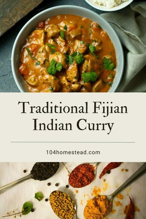 Fijian Food, Around The World Food, Homegrown Food, Curry Recipes Indian, Indian Chicken, Indian Curry, Masala Recipe, Worth The Wait, Indian Cooking