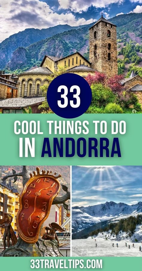 Best Things to Do in Andorra Backpacking Spain, Spain Culture, Cool Things To Do, Road Trip Europe, Spain Holidays, European Vacation, Visit Europe, Europe Travel Guide, Europe Travel Destinations