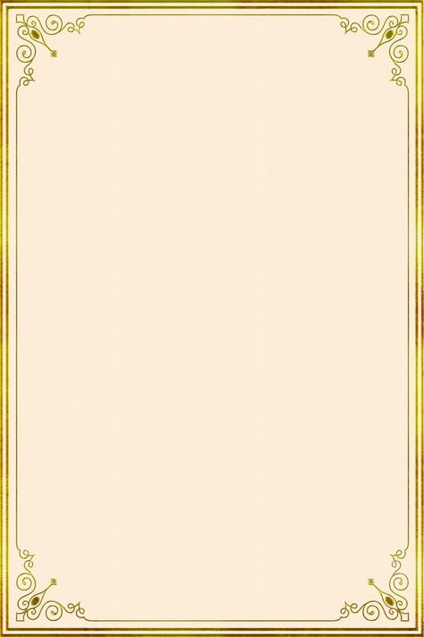 Simple Geometric Golden Award Frame Design Frame Border Design Simple, Certificate For Project, Gold Border Design, Golden Awards, Golden Paper, Frame Wallpaper, Gold Design Background, Simple Border, Certificate Background