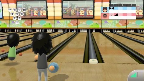 Wii Bowling screenshot Wii Sports Bowling, Wii Nostalgia, Wii Icons, Wii Bowling, Swag Meme, Nintendo Nostalgia, Growing Up In The 2000s, Wii Party, Tomodachi Life