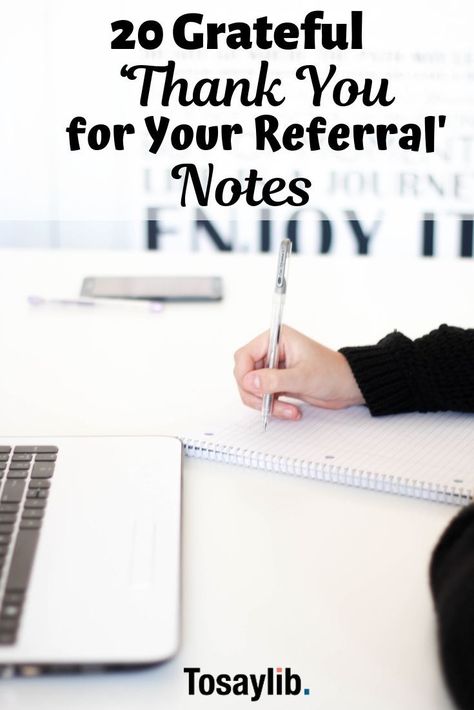 20 Grateful ‘Thank You for Your Referral’ Notes  Is there someone you may owe thanks, for providing you with their experience and lessons?If so, it would be nice to send a ‘Thank you for your referral’ note.  #thankyouforyourreferral ##thankyouforyourreferral notes Thank You For The Referral Quotes, Thank You For Referrals Note, Referral Thank You Notes, Thank You For Referrals, Thank You For Referrals Business, Thank You For Your Referral, Referral Quotes, Referral Letter, Professional Communication