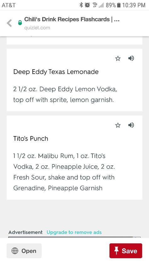 Titos Punch Recipe Chilis, Tito’s Punch Chili’s, Titos Punch Recipes, Tito’s Punch, Titos Punch, Target Quotes, Tequila Drinks Recipes, Drink Recipies, Lemon Vodka