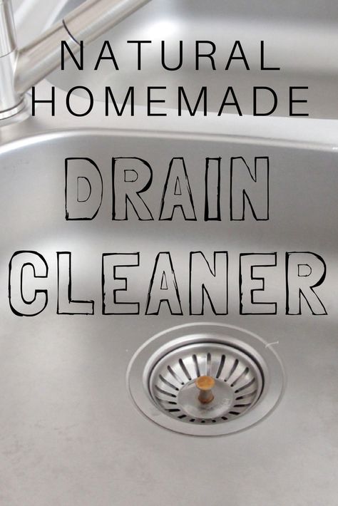 Homemade Draino, Clean Drains Naturally, Fruit Fly Repellent, Diy Drain Cleaner, Natural Drain Cleaner, Homemade Drain Cleaner, Drain Unclogger, Unclog Drain, Drain Cleaners