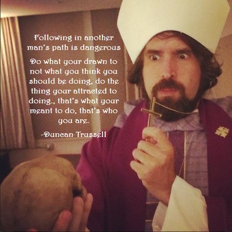 duncan trussell Duncan Trussell, Comics Quote, Create Quotes, Dalai Lama, Another Man, Emotional Health, Spiritual Awakening, Live Life, Feelings