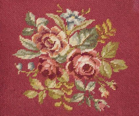 7 Things Experienced Needlepointers Simply Must Try Free Stitching, Needlepoint Projects, Cross Stitch Pillow, Needlepoint Christmas, Needlepoint Stitches, Embroidery Transfers, Needlepoint Designs, Vintage Needlepoint, Needlepoint Patterns