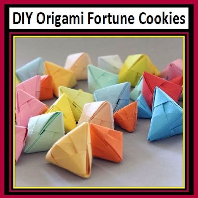 DIY Origami Fortune Cookies Origami Fortune Cookie, Origami Star Box, Origami Ball, Origami For Beginners, Origami Dragon, Origami Fish, Origami Love, Fortune Cookies, Modular Origami