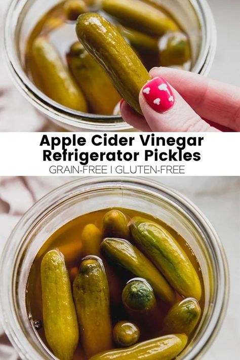 Pickle Juice Recipe, Pickled Apples, Make Apple Cider Vinegar, Unbound Wellness, Spicy Pickles, Refrigerator Pickles, Losing 40 Pounds, Cold Sores Remedies, Best Low Carb Recipes