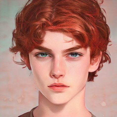 Red Hair Green Eyes Boy, Red Hair Blue Eyes Boy, Blue Eyes Man, Red Head Boy, Man Smile, Dark Hair Blue Eyes, Red Hair Boy, Red Hair Green Eyes, Crimson Hair