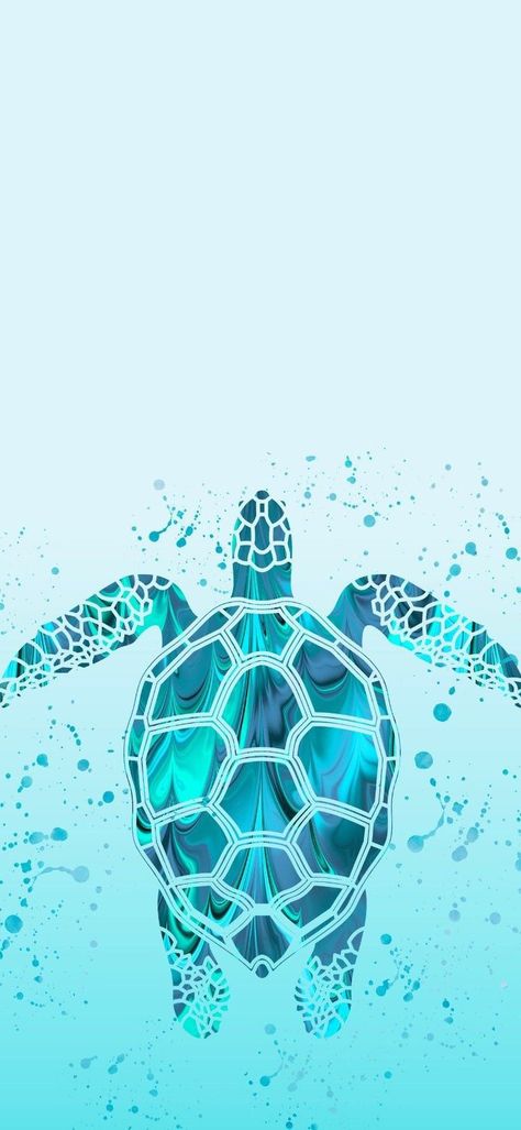 Wallpaper Turtle, Turtle Aesthetic, Sea Turtle Wallpaper, Turtle Background, Windows Xp Wallpaper, Turtle Wallpaper, Puffy Clouds, Beach Wall Collage, Cute Summer Wallpapers