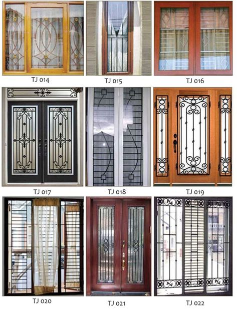 Top 55 Beautiful Grill Design Ideas For Windows - Engineering Discoveries Home Grill Design, Wooden Window Design, Iron Window Grill, Tor Design, Modern Window Grill, Home Window Grill Design, Porte In Ferro, Minimalist Window, Window Grill Design Modern