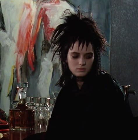 Beetlejuice, Hair, Black