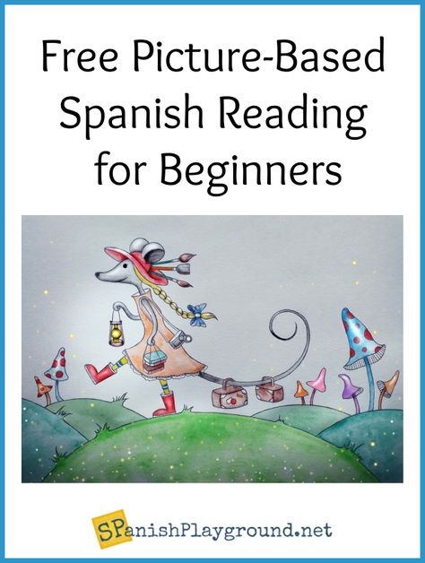 Picture-Based Spanish Reading for Beginners - Spanish Playground