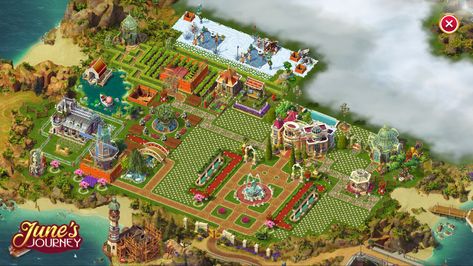 This is my estate so far. Waiting on more available land so I can build some more. Help Wanted Ads, June's Journey Island, Pearl’s Peril, Junes Journey, Wanted Ads, Floating Lanterns, Mystery Games, Island Decor, Hidden Objects