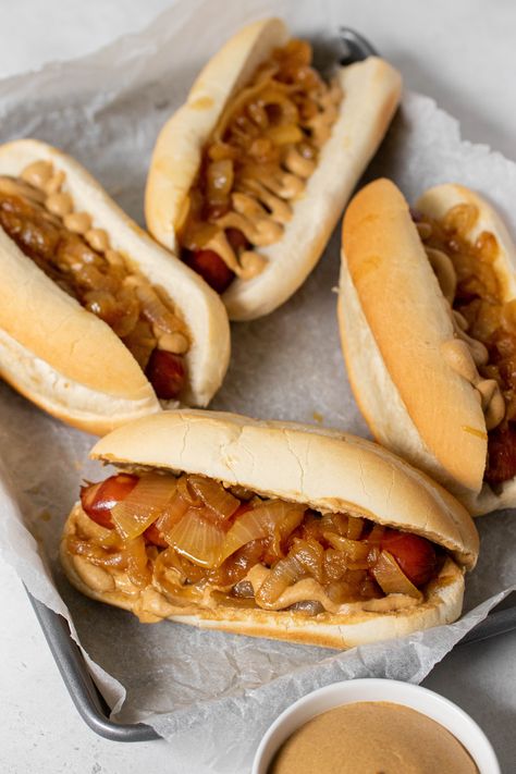 Enjoy the smells of summer while you cook these Beer Braised Hot Dogs. Hot Dogs Cooked In Beer, Beer Hot Dogs, Beer Hot Dogs Recipe, Irish Hot Dog, Turkey Hot Dogs, Bbq Brats, Boiled Hot Dogs, 2024 Reset, Dogs Recipes