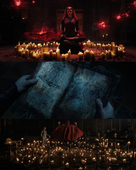 Dreamwalking is a spell within the Darkhold that allows sorcerers to possess another counterpart of themselves in the Multiverse. The Darkhold, Wanda Maximoff, Book Of Shadows, Marvel Comics, The Darkest, Marvel, Comics, Books, Quick Saves